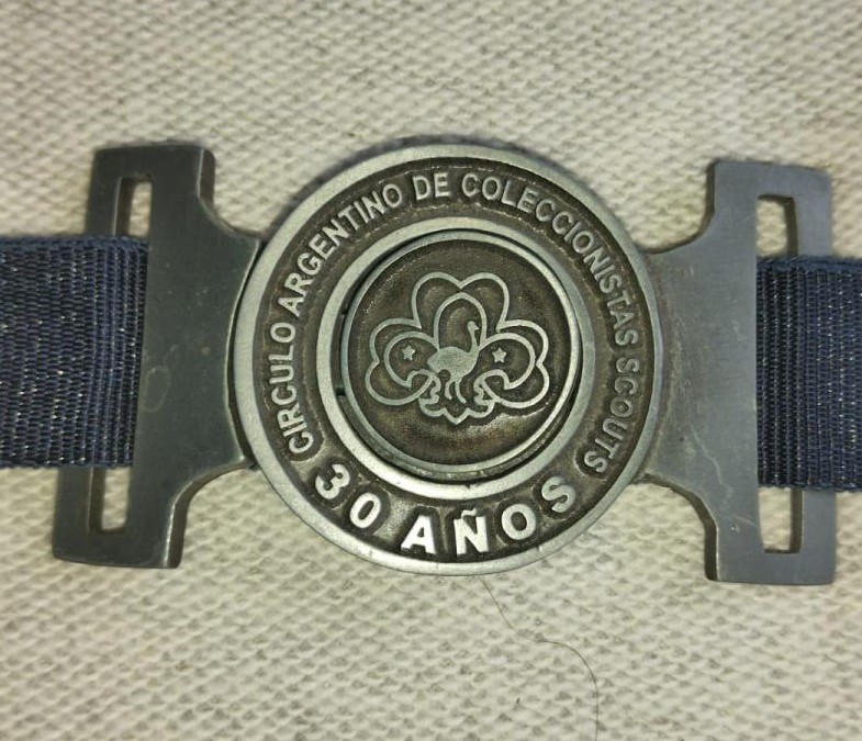 Hebilla 30 años CACS